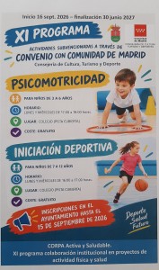 XI PROGRAMA COLABORACIÓN INSTITUCIONAL EN PROYECTOS DE ACTIVIDAD FÍSICA Y SALUD  (CORPA ACTIVA Y SALUDABLE)
