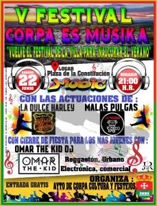 V FESTIVAL DE MÚSICA EN CORPA 22 JUNIO 2024