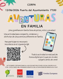 AVENTURAS EN FAMILIA (GYMKHANA), 12/06/2026 A LAS 17:00H