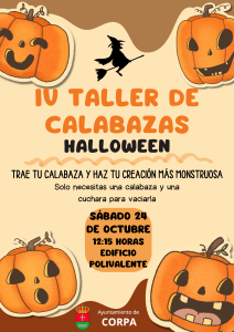 TALLER DE CALABAZAR HALLOWEEN
